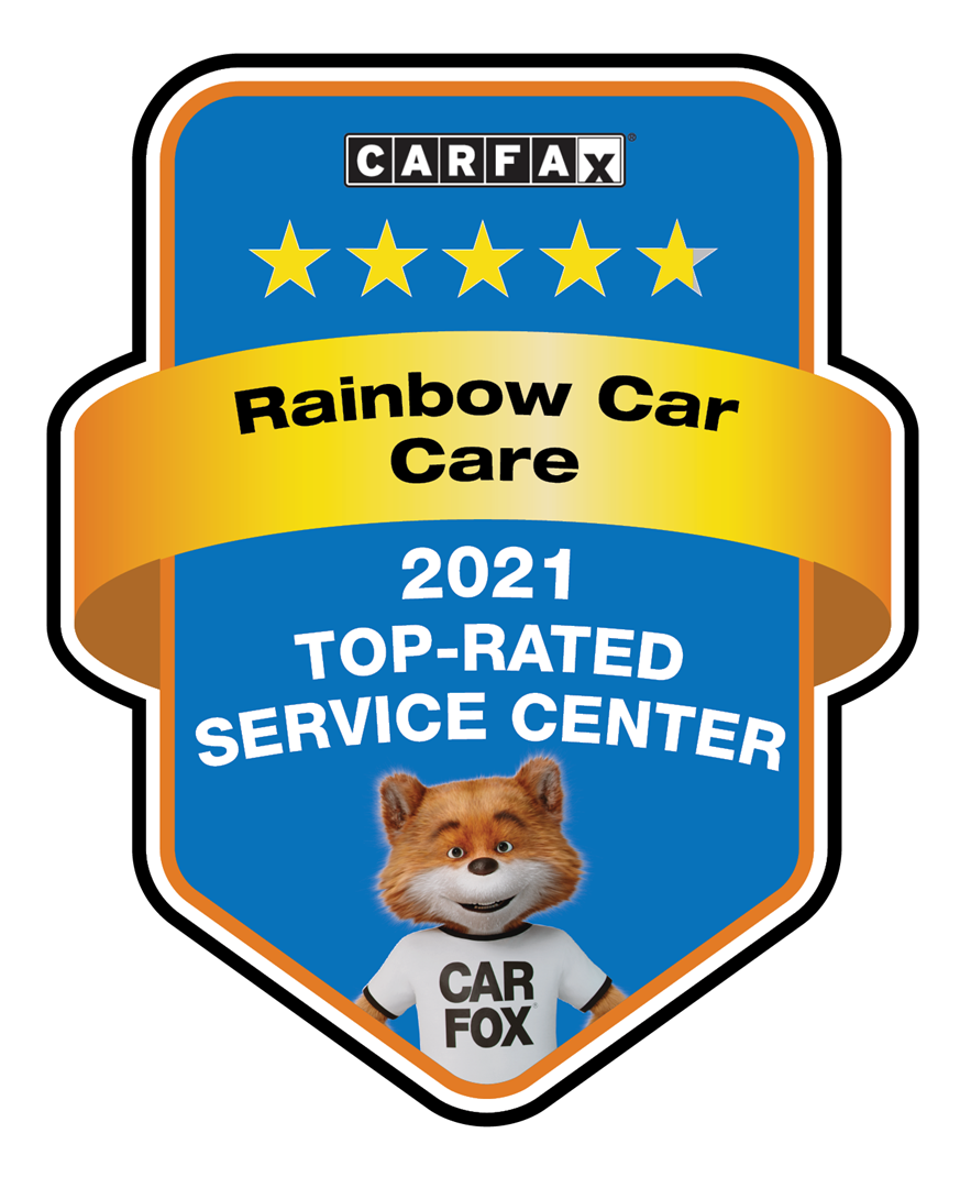 CARFAX Top-Rated 2021 - Rainbow Car Care